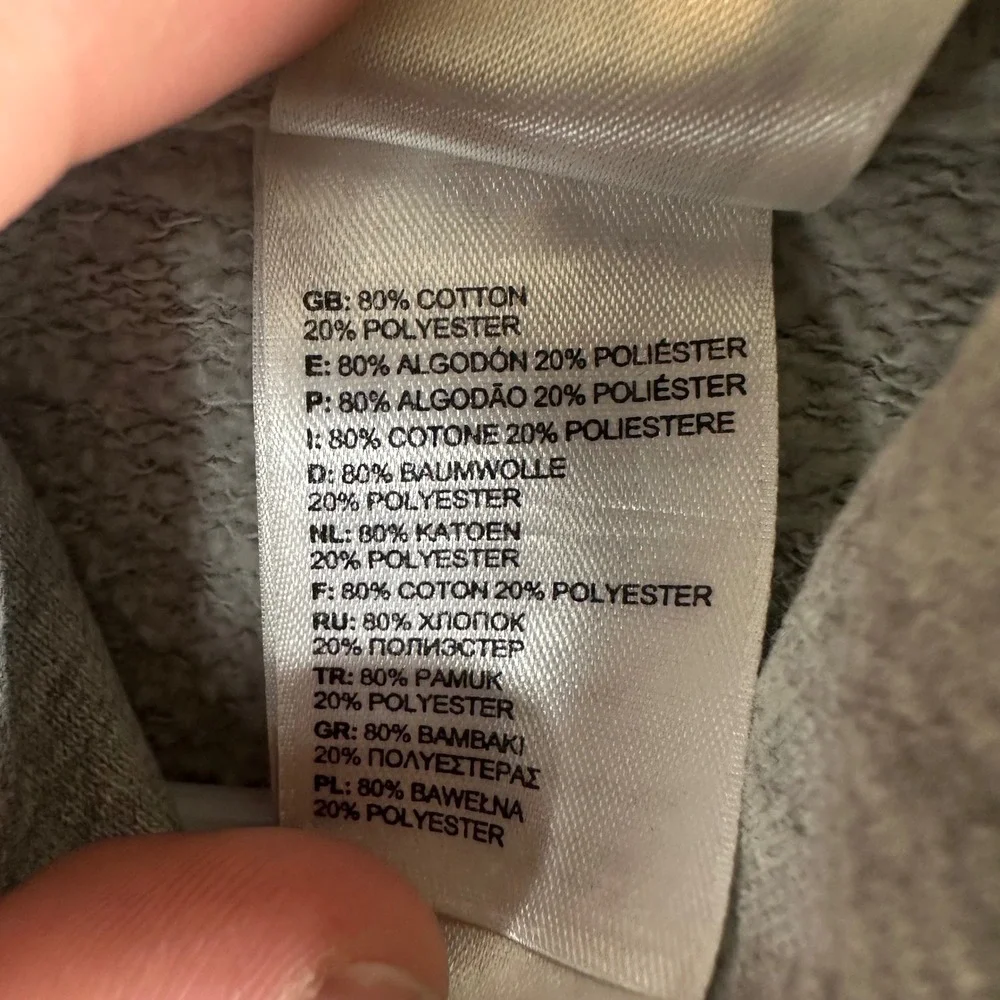 The North Face Hoodie Mens Large Grey‎ Lot of 2 Pullover Outdoor Sweatshirts